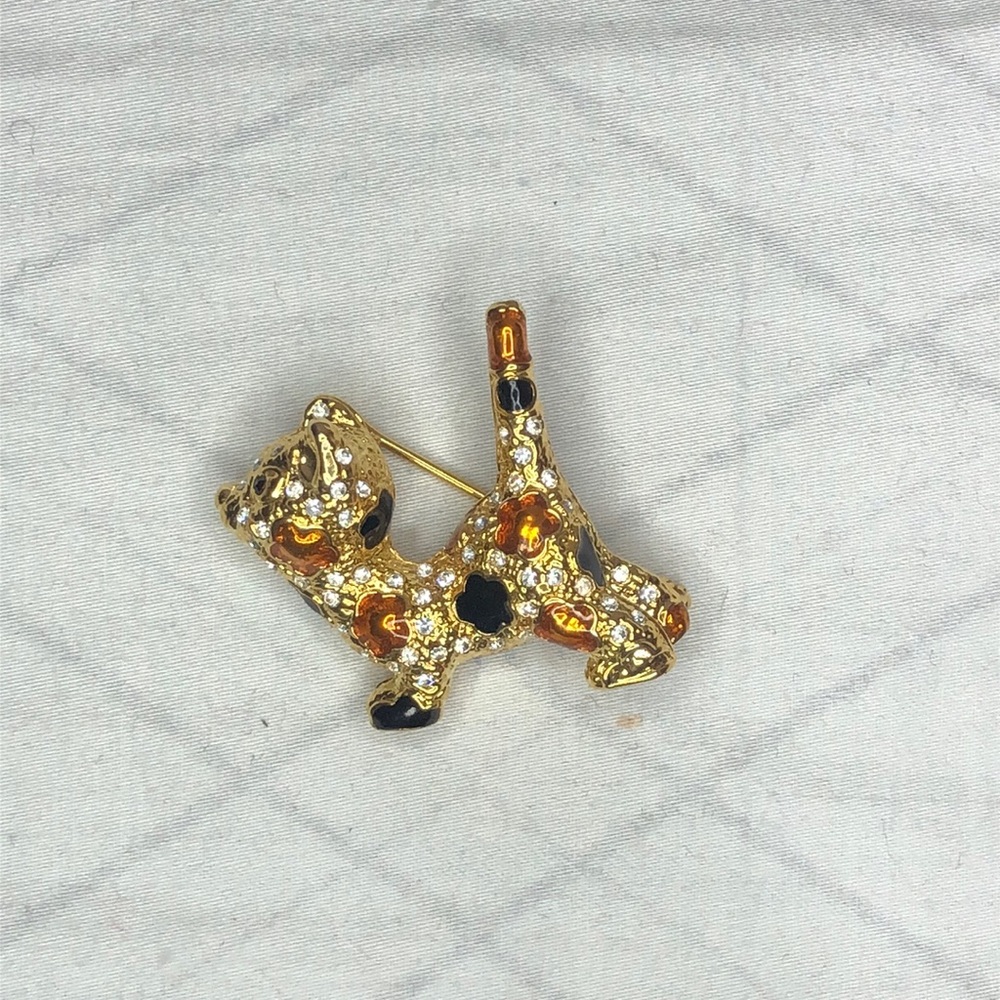 Cat brooch
